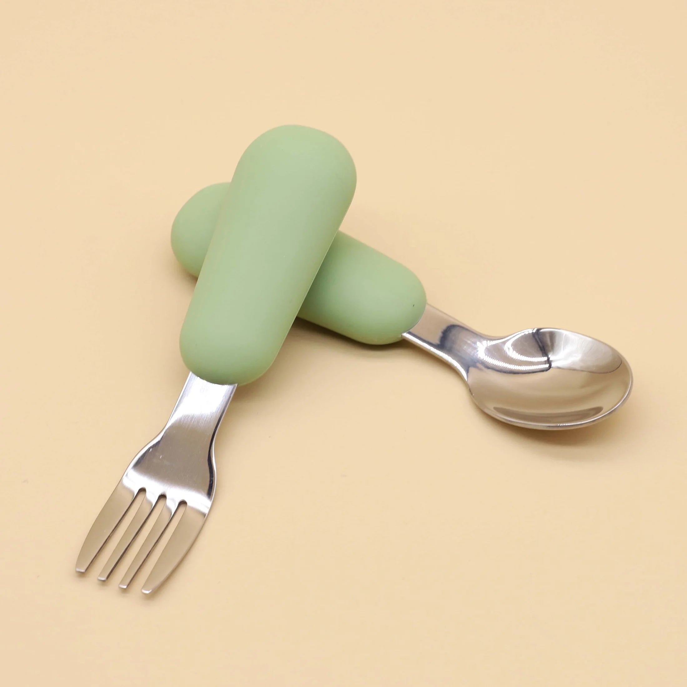 Fourchette et cuillère d'alimentation pour bébé